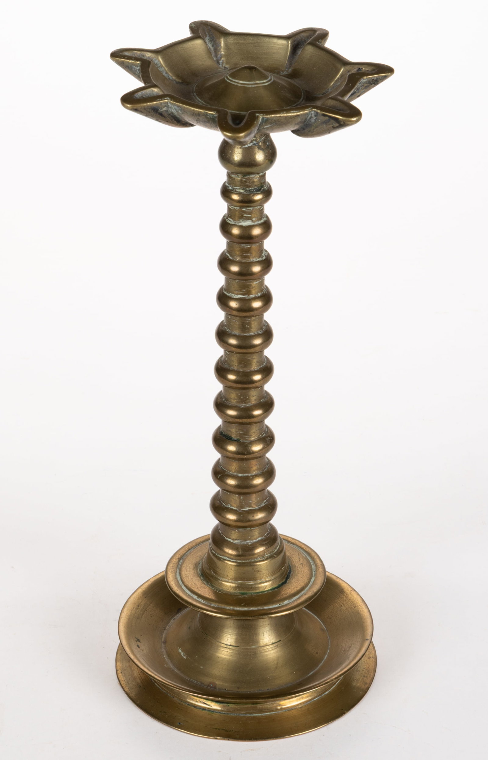 CONTINENTAL BRASS MULTIPLE WICK PENDANT GREASE / FAT PAN LAMP (1 of 2)