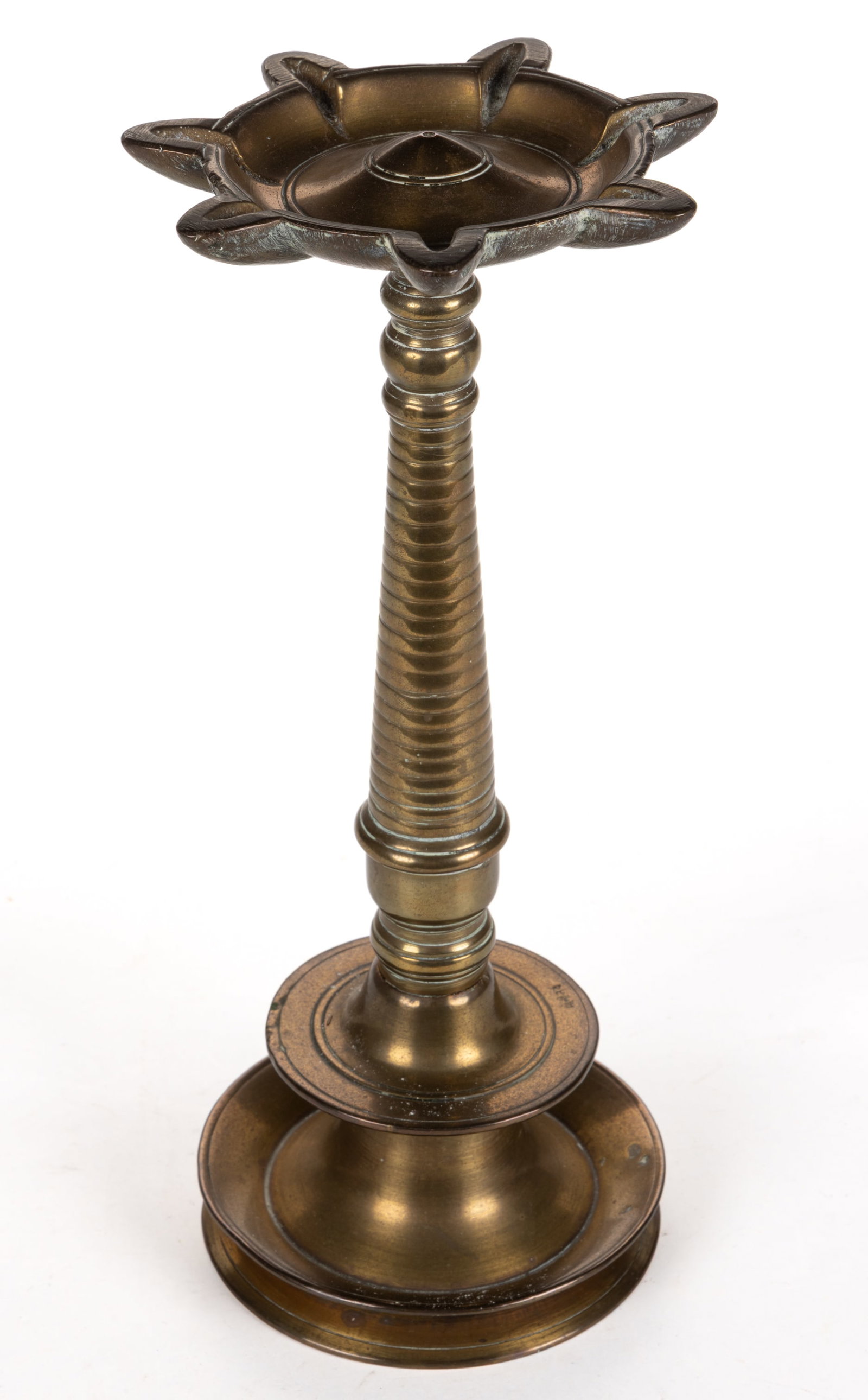 CONTINENTAL BRASS MULTIPLE WICK PENDANT GREASE / FAT PAN LAMP (1 of 2)