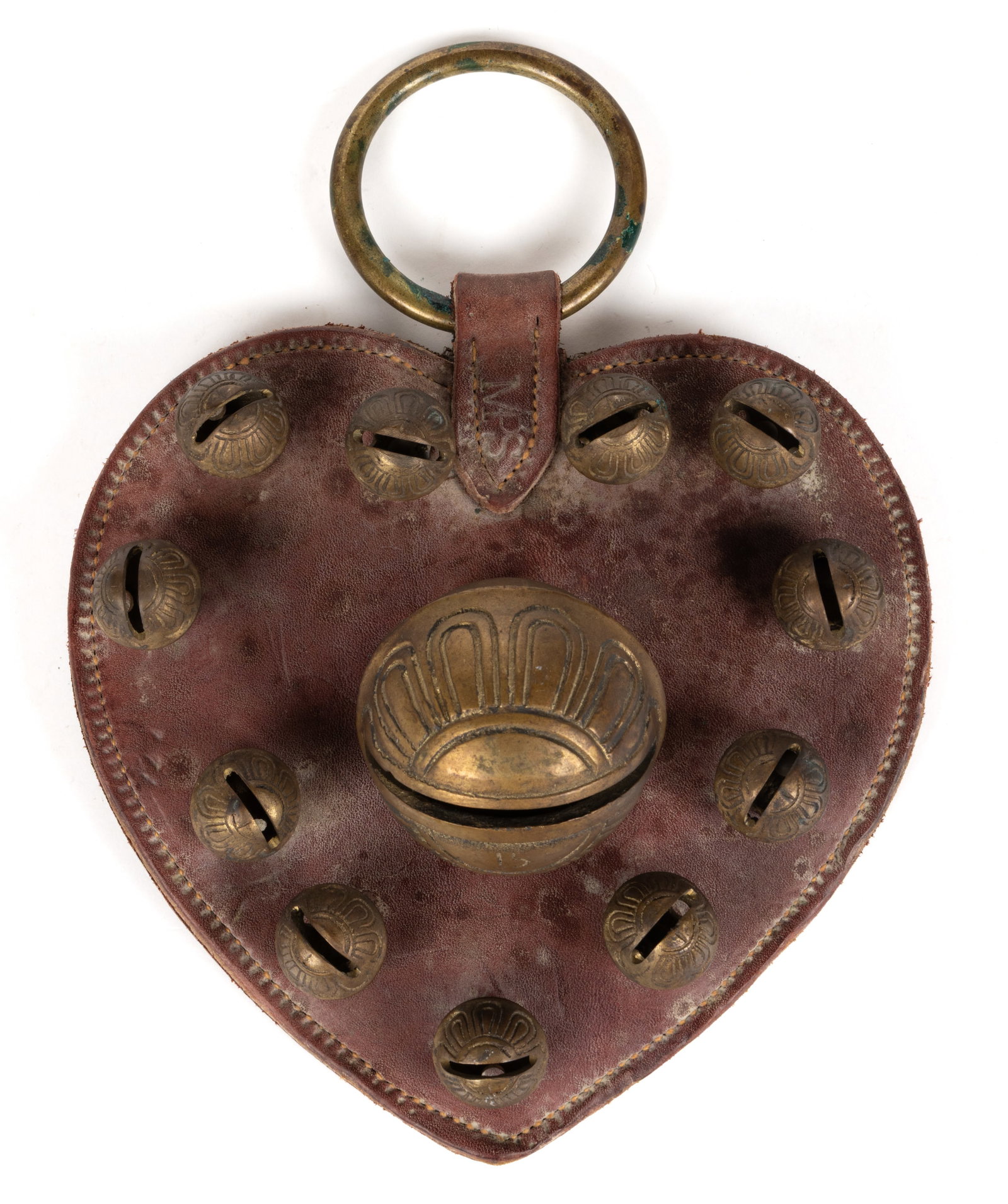BRASS SLEIGH BELLS / BRIDAL ORNAMENT (1 of 1)