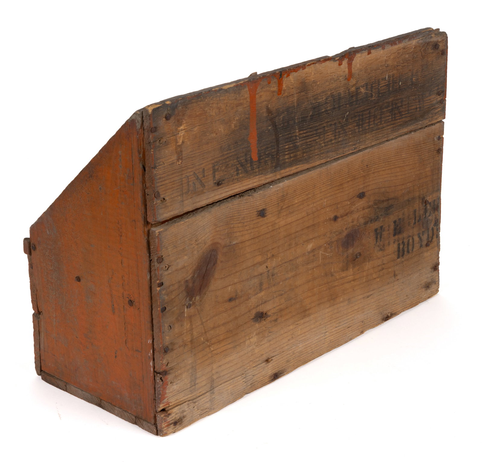 AMERICAN PAINTED DIVIDED BOX - 2