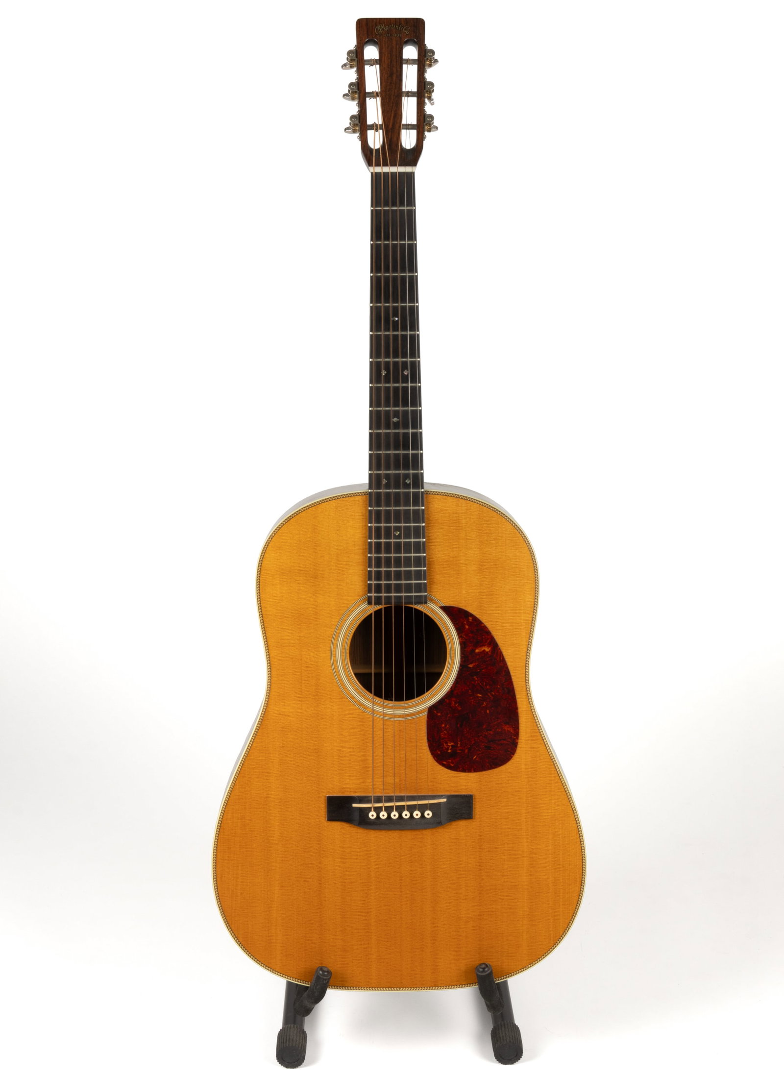1995 MARTIN CUSTOM HD-28 S NATURAL ACOUSTIC GUITAR WITH CASE (1 of 9)