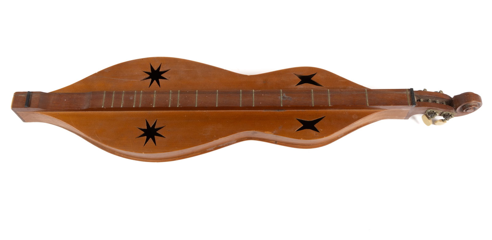 APPALACHIAN FOLK ART CARVED DULCIMER (1 of 4)