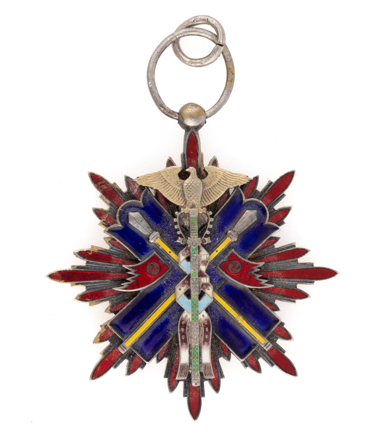 IMPERIAL JAPAN "ORDER OF THE GOLDEN KITE" BADGE (1 of 2)