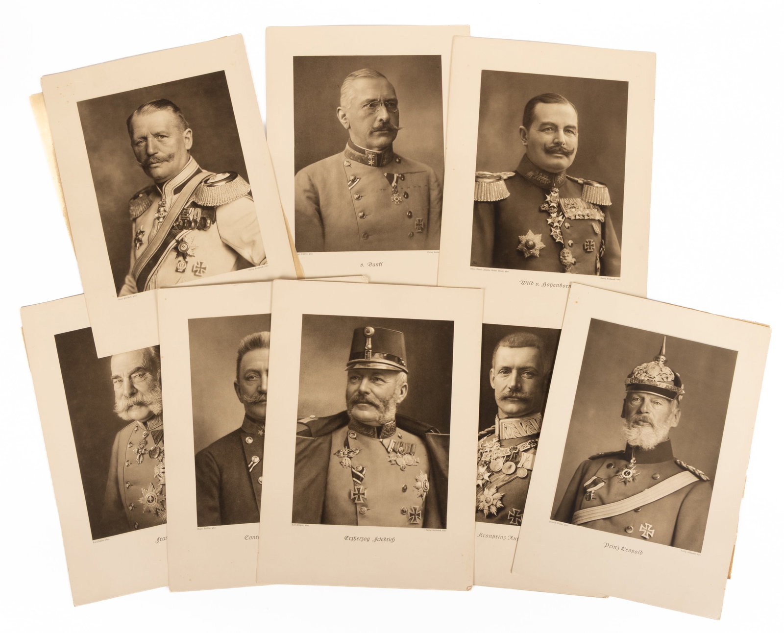 WORLD WAR I (WWI) GERMAN / AUSTRO-HUNGARIAN MILITARY COMMANDERS PORTFOLIO (1 of 1)