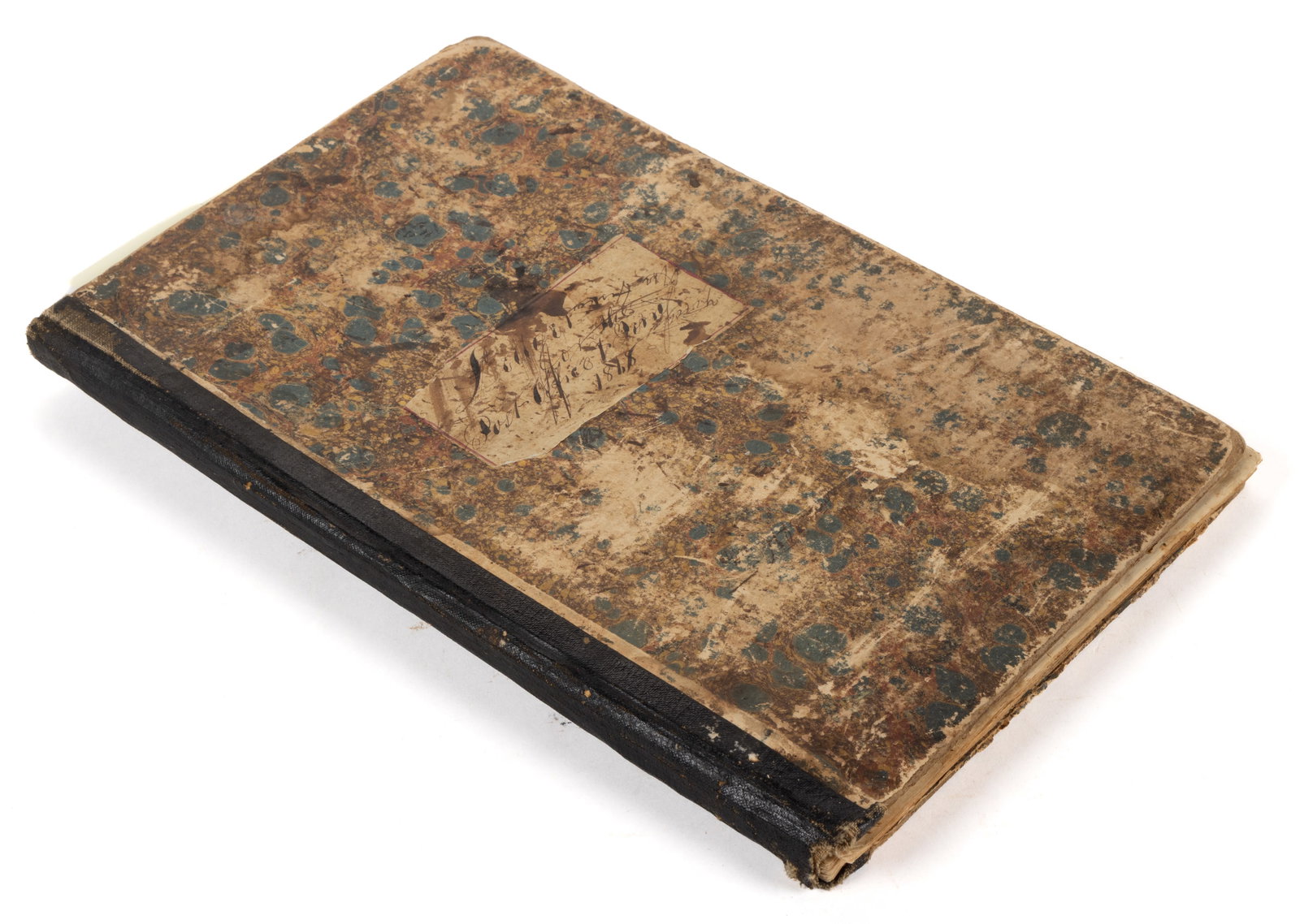 CUMBERLAND CO., VIRGINIA LEDGER WITH CIVIL WAR ASSOCIATION: CUMBERLAND CO., VIRGINIA LEDGER WITH CIVIL WAR ASSOCIATION, an 1868 account book kept by John R. Palmore (1796-1872) for his store, the Stoney Point Mills post office, and the ferry. Including whole-p