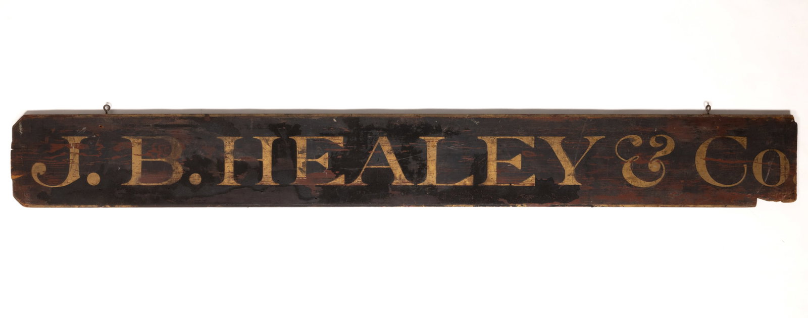 AMERICAN OR BRITISH FOLK ART PAINTED PINE TRADE SIGN (1 of 4)