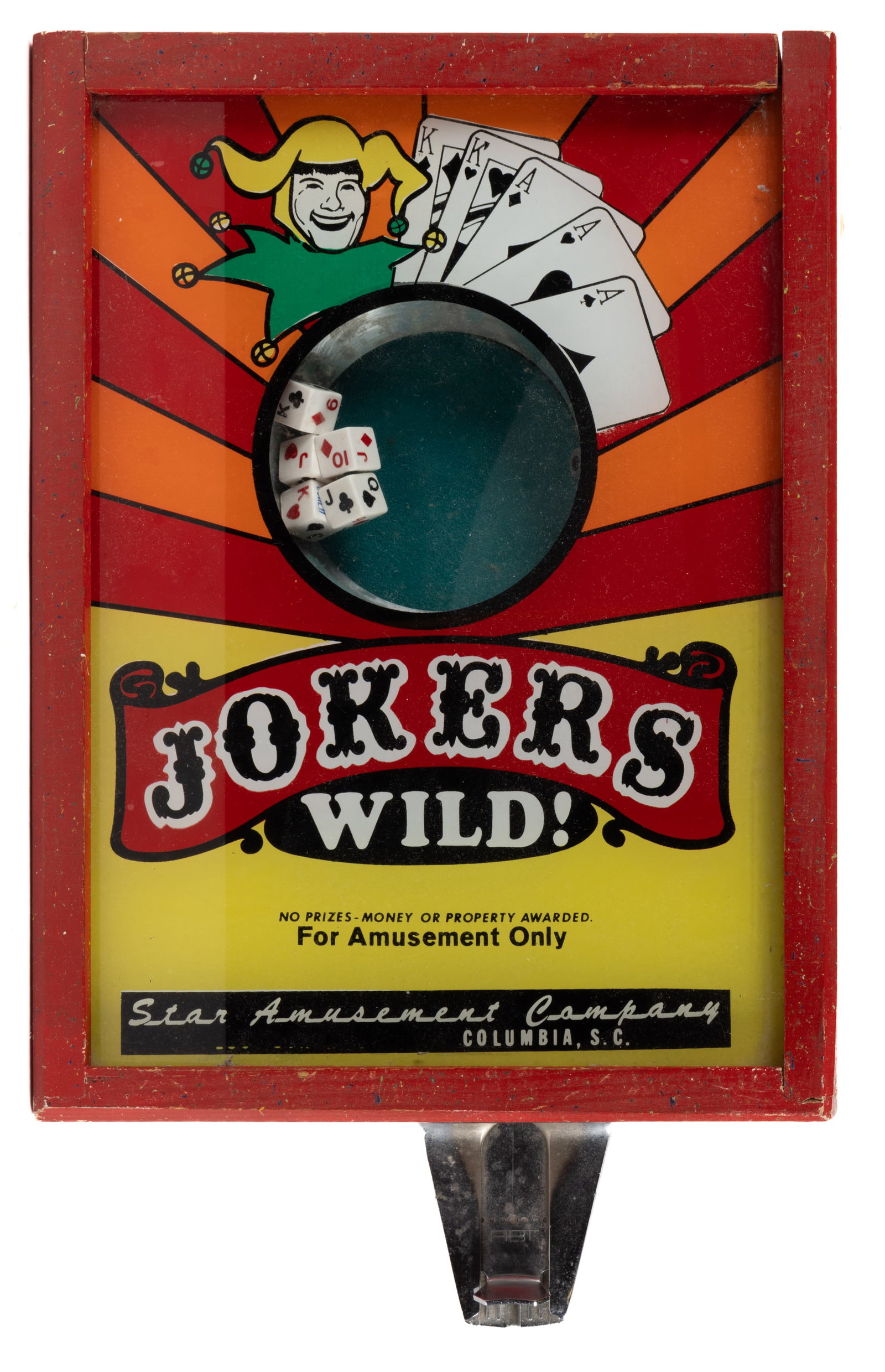 VINTAGE JOKER'S WILD TRADE STIMULATOR ARCADE GAME (1 of 4)