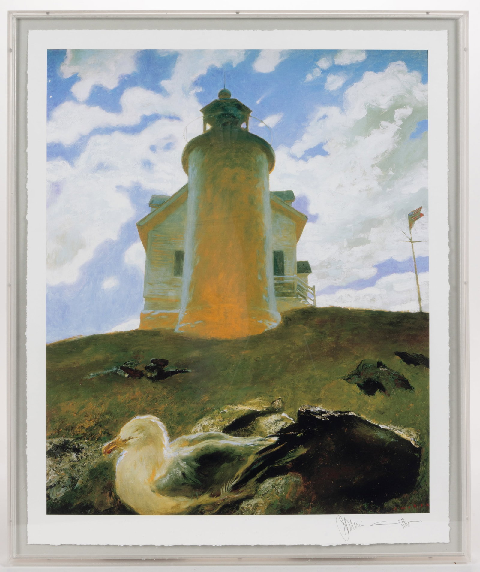 JAMIE WYETH (AMERICAN, B. 1946) "COMET" PRINT (1 of 2)