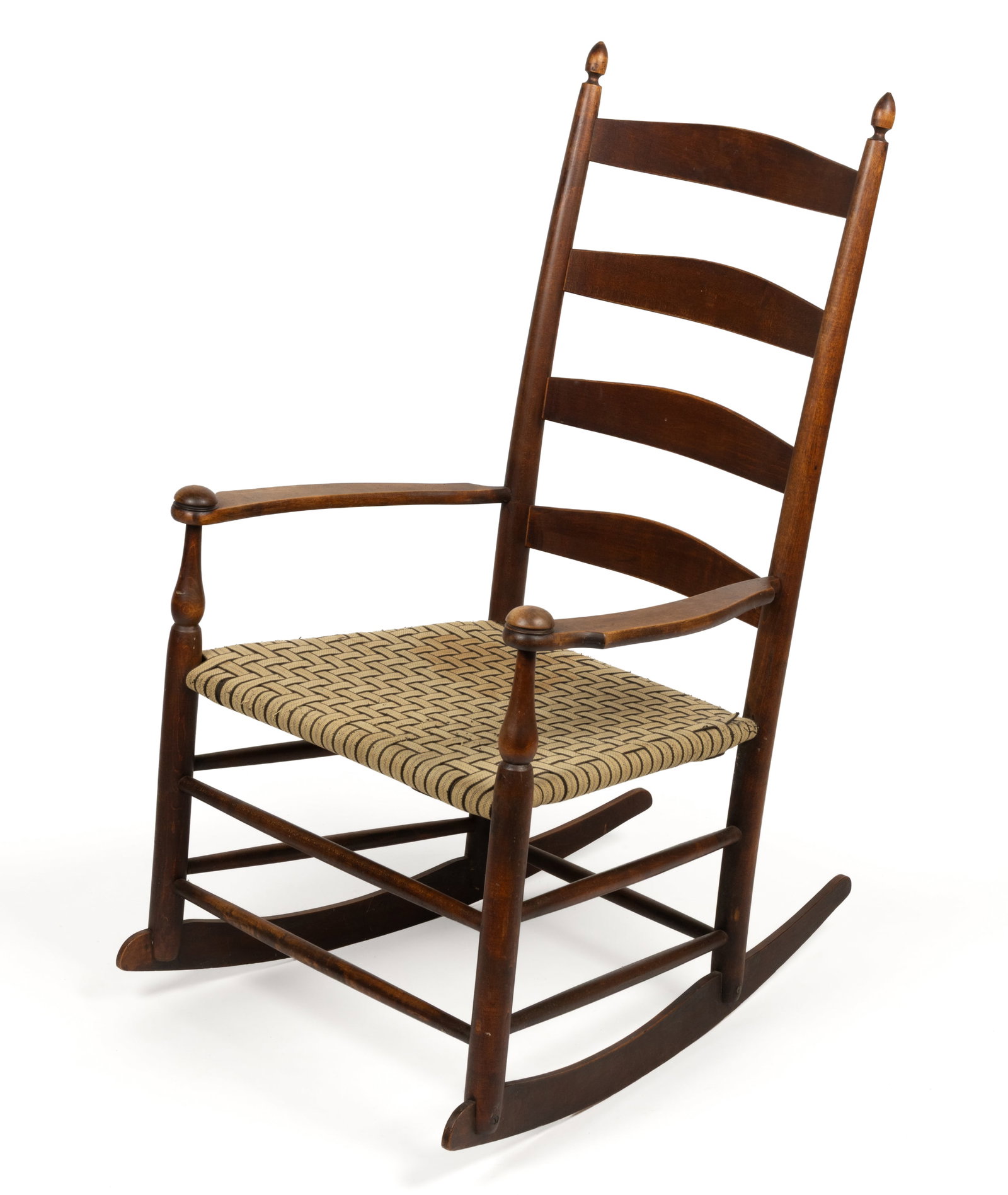 SIGNED SHAKER, MT. LEBANON, NEW YORK NO. 5 ROCKER / ROCKING ARMCHAIR (1 of 5)