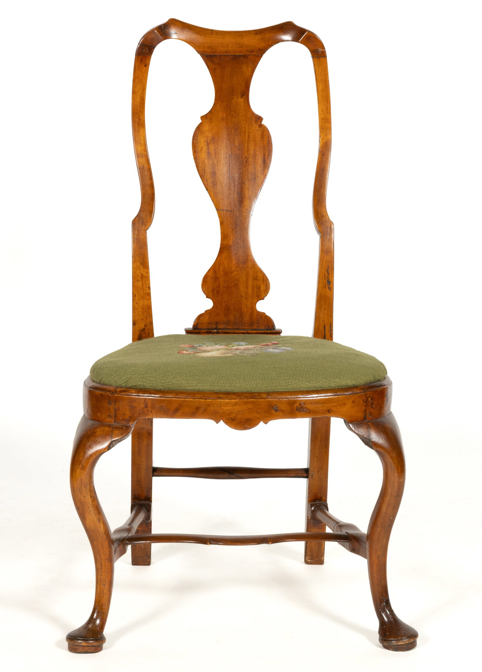 DUTCH ROCOCO FRUITWOOD SIDE CHAIR (1 of 5)