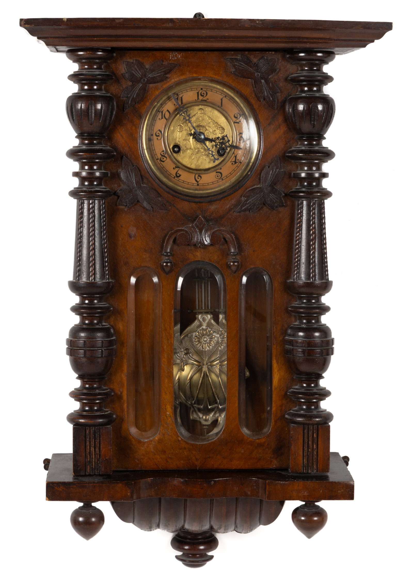 GERMAN REGULATOR WALL CLOCK (1 of 2)