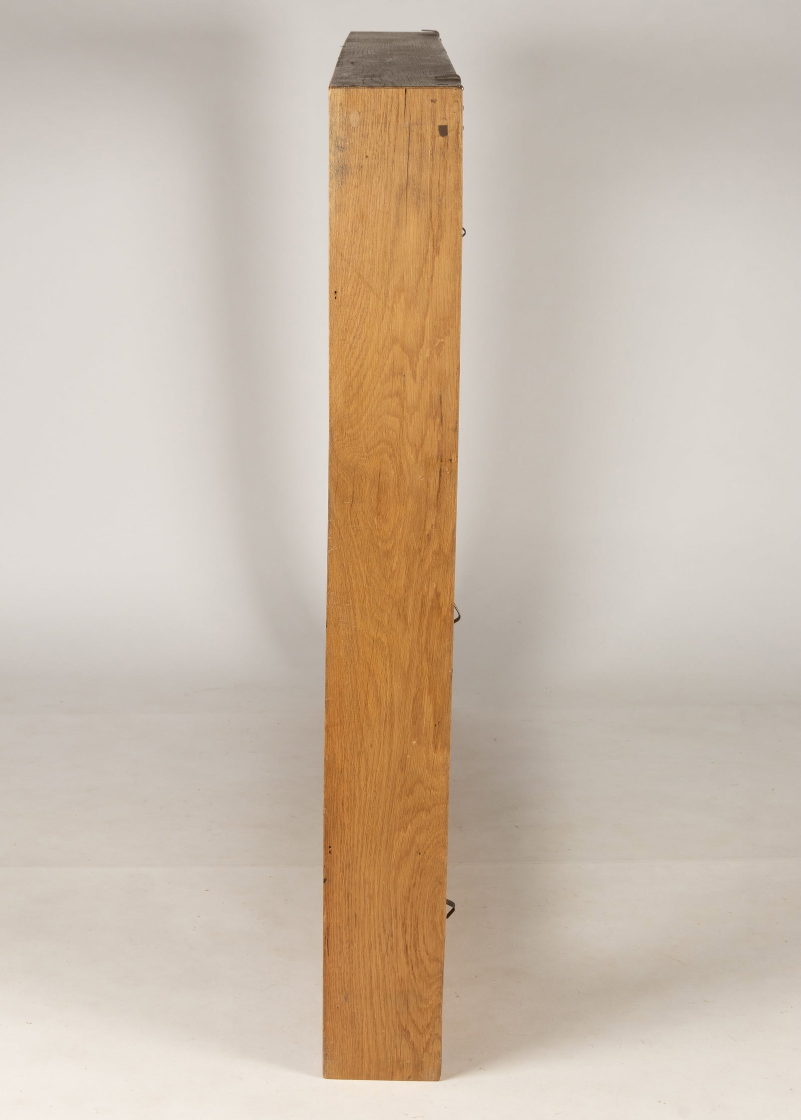 LARGE WHITE OAK PICTURE FRAMES, PAIR - 4