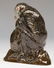 CONTINENTAL POTTERY AESTHETIC PERIOD SMALL FIGURE OF A - 2