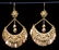 14K GOLD PAIR OF CHANDELIER EARRINGS