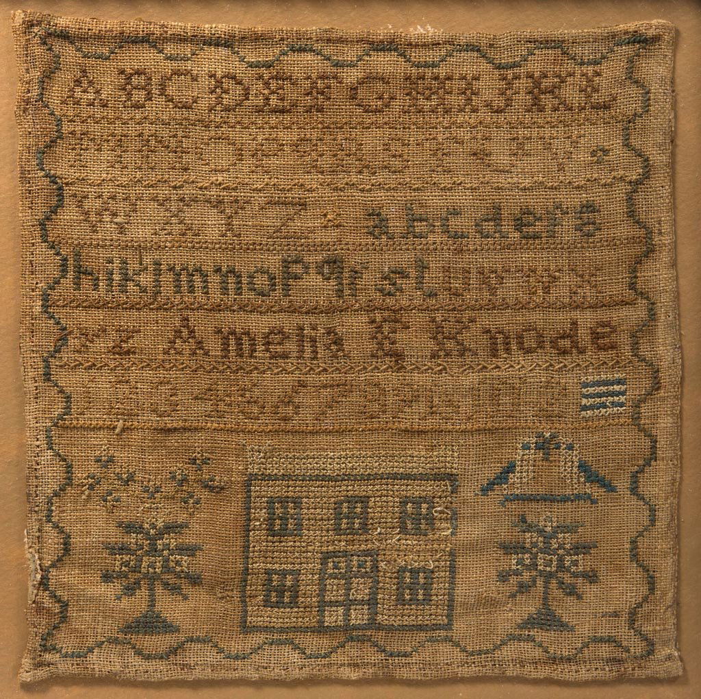 AMELIA E. KNODE, HAGERSTOWN, MARYLAND NEEDLEWORK