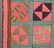 AMERICAN "BROKEN DISHES" PIECED QUILT - 2