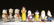 JAPANESE WALT DISNEY CHARACTER BISQUE FIGURES, LOT OF