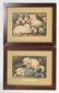 CURRIER AND IVES CAT PRINTS, LOT OF TWO