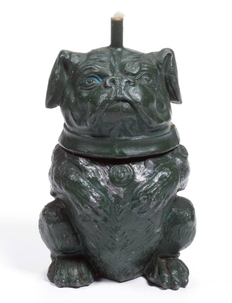 ENGLISH BULL DOG TABLE CIGAR LIGHTER (1 of 1)