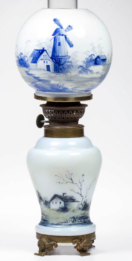 UNLISTED DELFT MINIATURE OIL LAMP (1 of 1)