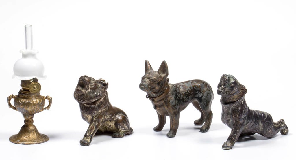 FIGURAL CIGARETTE LIGHTERS / DOLL HOUSE MINIATURE OIL (1 of 1)