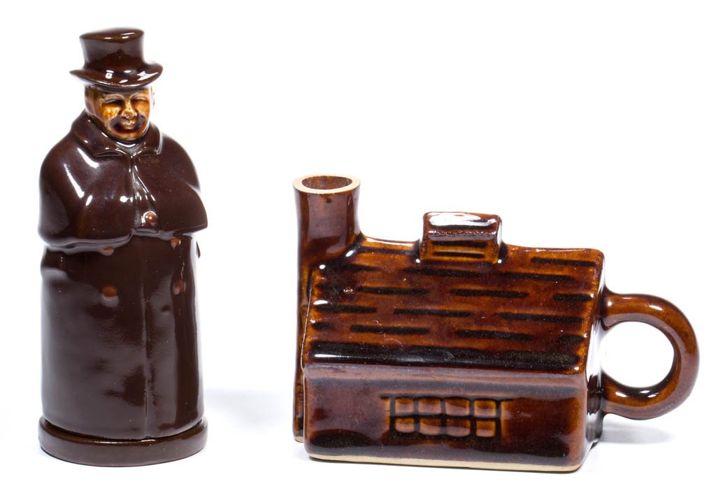 ASSORTED FIGURAL POTTERY ARTICLES, LOT OF TWO (1 of 1)