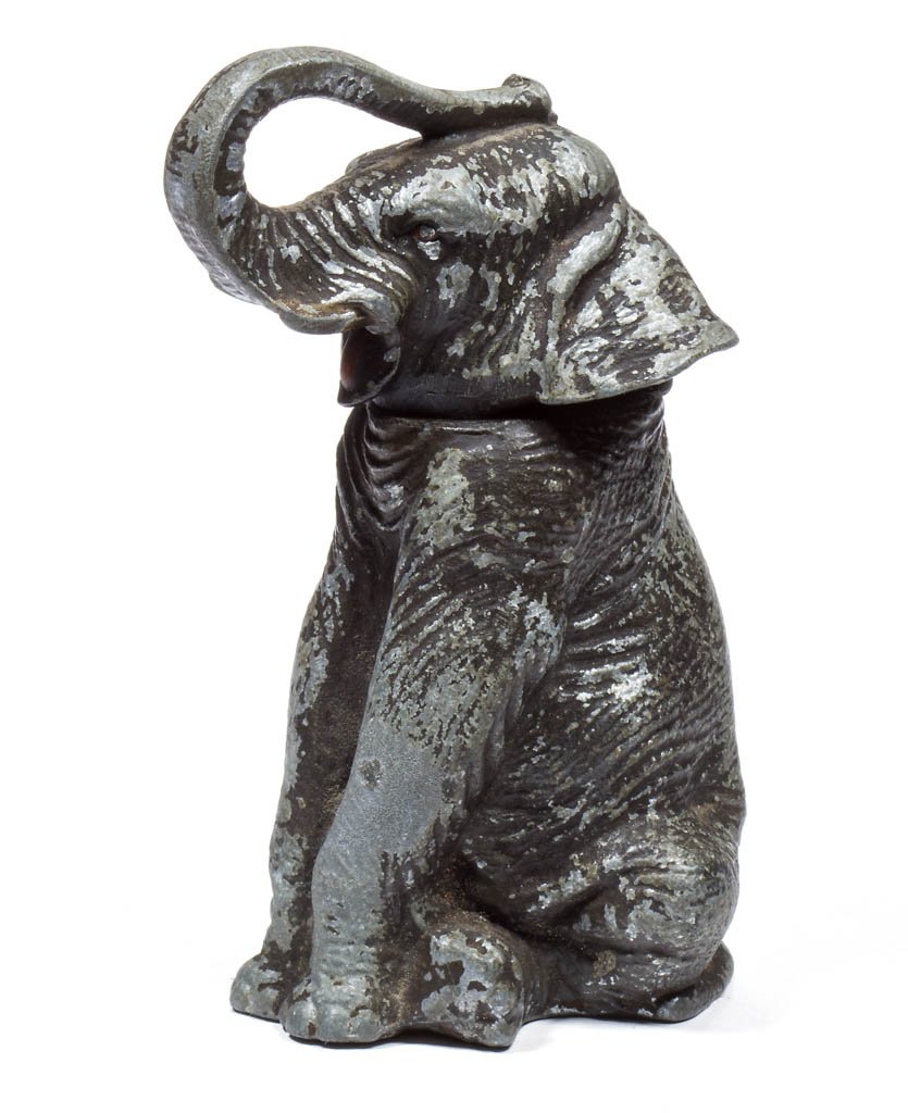 ELEPHANT FIGURAL CIGARETTE LIGHTER (1 of 2)