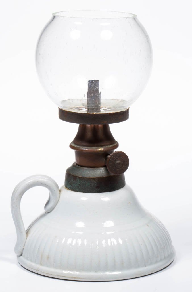 UNLISTED RIB MINIATURE FINGER OIL LAMP (1 of 1)