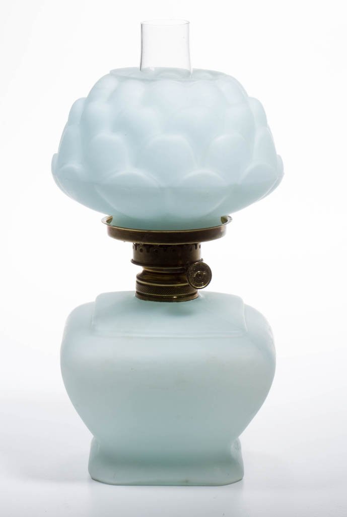 RARE ARTICHOKE MINIATURE OIL LAMP (1 of 1)