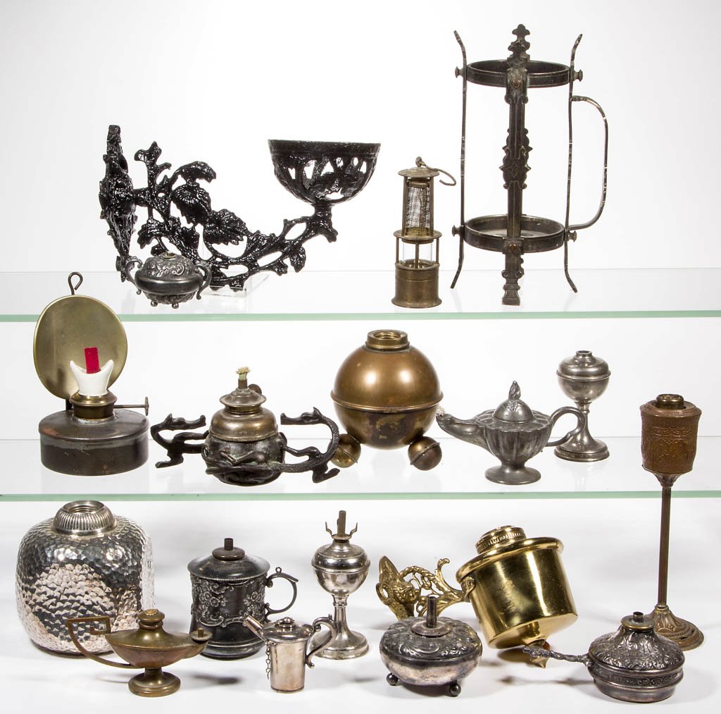 ASSORTED LAMPS AND PARTS, LOT OF 18 (1 of 1)