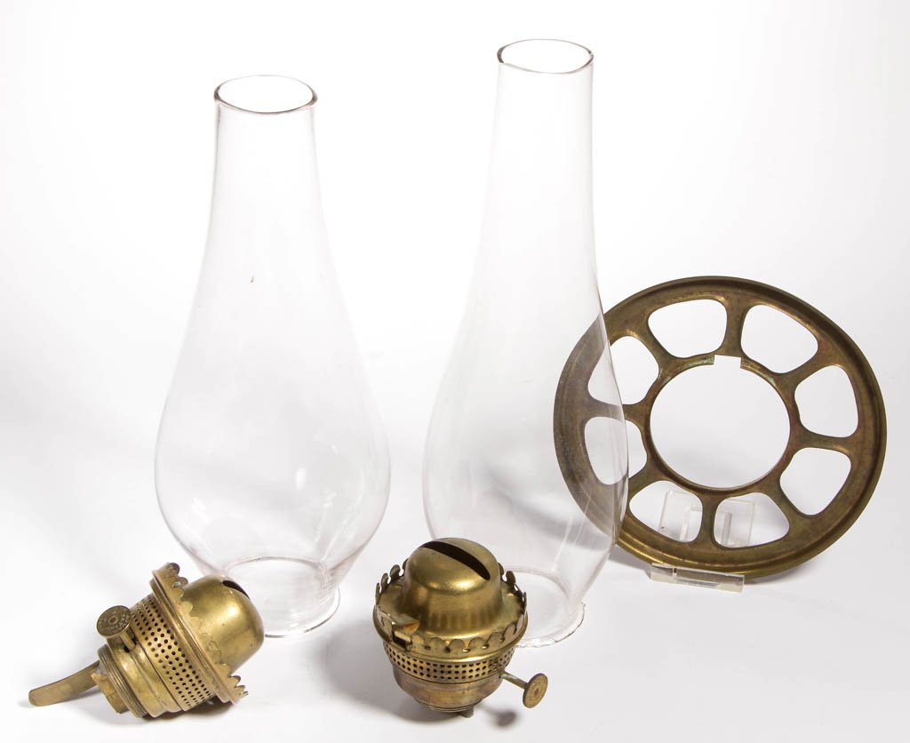 ASSORTED KEROSENE NO. 2 LIP SETUPS, LOT OF TWO (1 of 1)