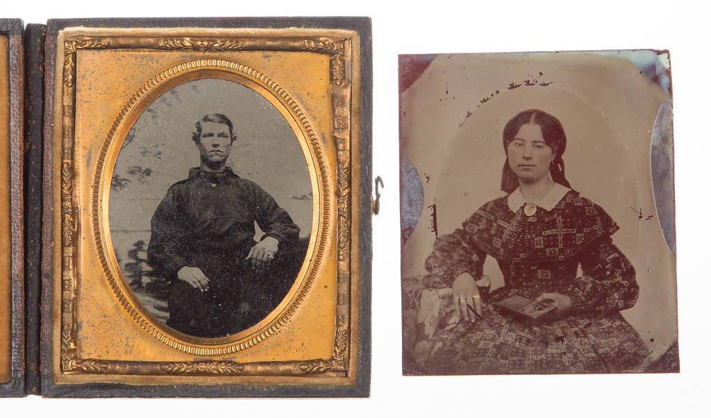 CIVIL WAR - UNION SEAMAN NINTH-PLATE TINTYPE (1 of 1)