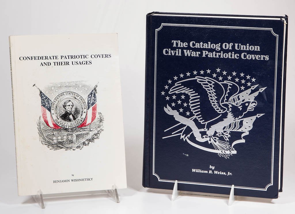 CIVIL WAR PATRIOTIC COVERS REFERENCE VOLUMES, LOT OF (1 of 1)