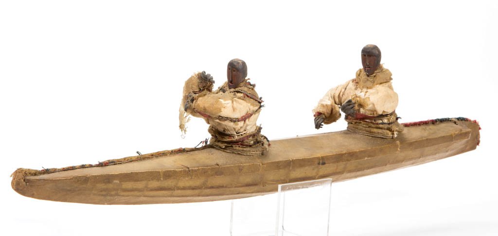 INUIT KAYAK SCULPTURE/ MODEL (1 of 7)