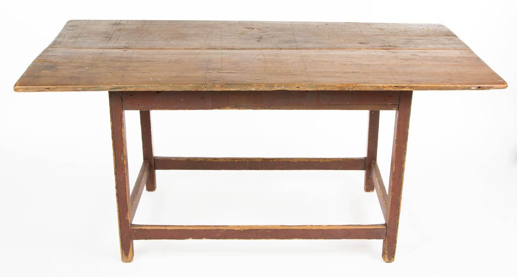 AMERICAN, PROBABLY NEW ENGLAND, PAINTED MIXED-WOOD (1 of 1)