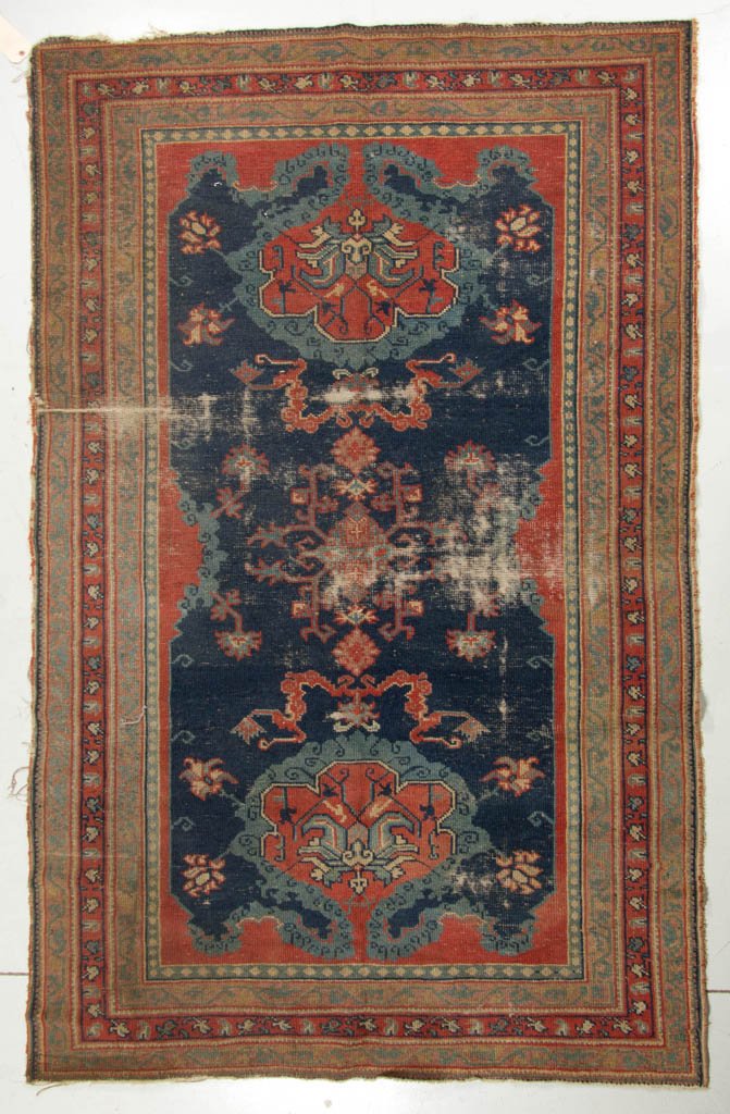 SEMI-ANTIQUE PERSIAN SCATTER RUG (1 of 5)