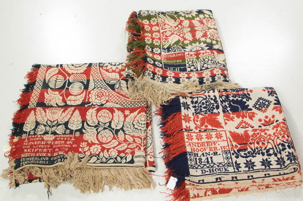 ASSORTED PENNSYLVANIA SIGNED AND DATED JACQUARD (1 of 4)