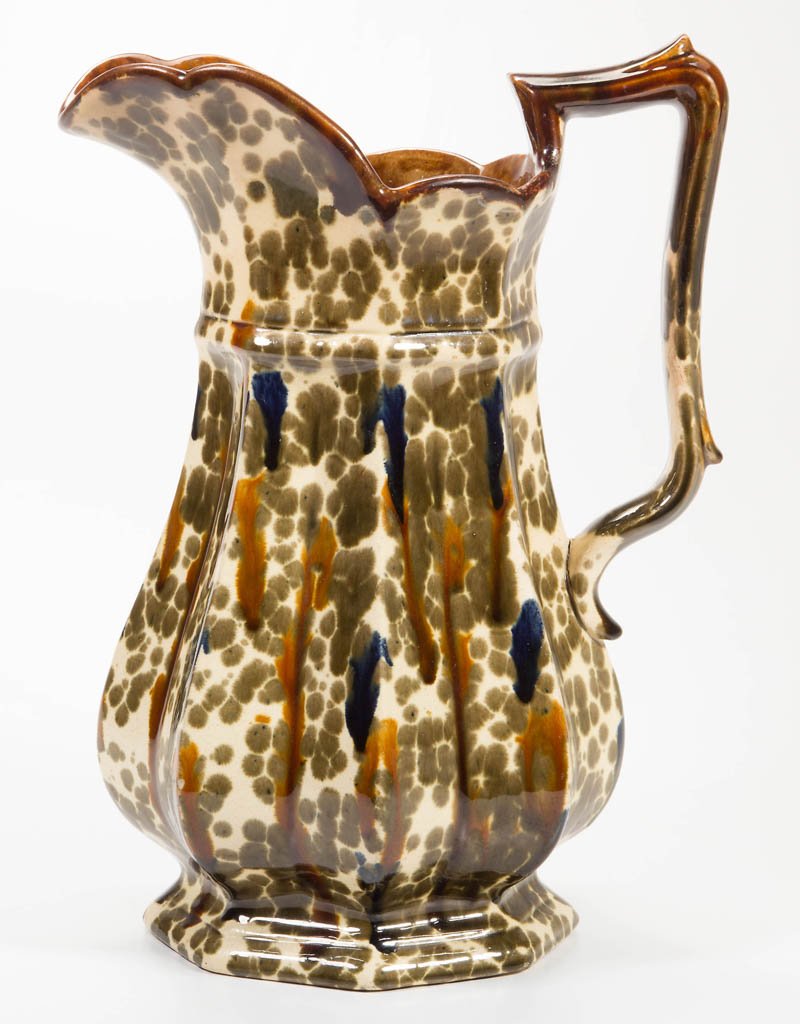 BENNINGTON FLINT ENAMEL ROCKINGHAM-GLAZE POTTERY (1 of 1)