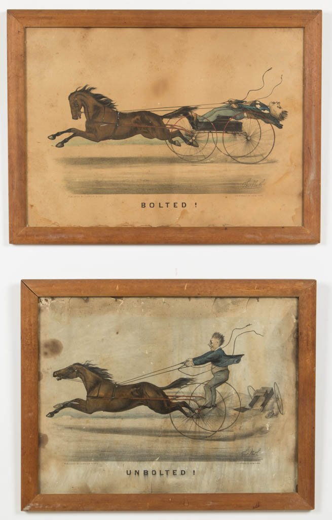 CURRIER AND IVES SPORTING PRINTS, LOT OF TWO (1 of 3)