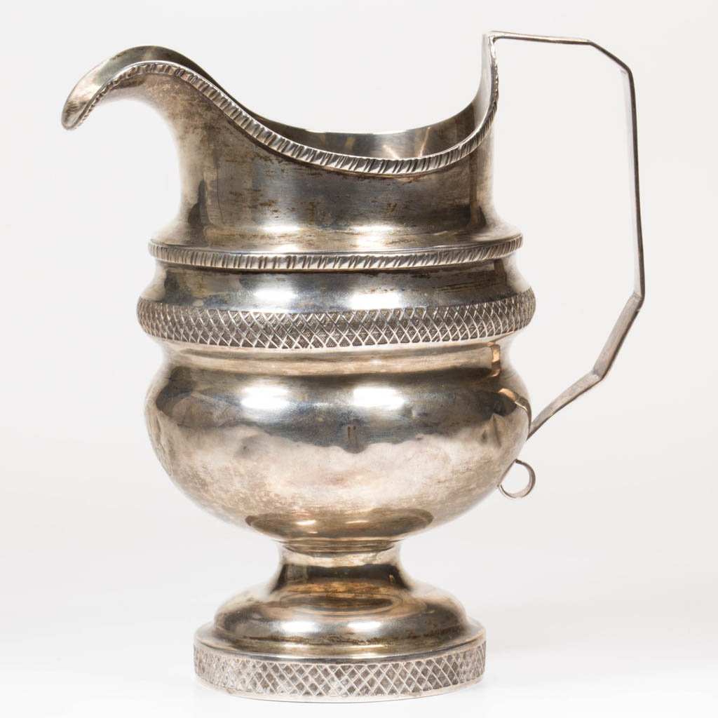 PHILADELPHIA, PENNSYLVANIA COIN SILVER CREAMER (1 of 3)