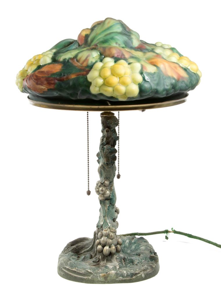 PAIRPOINT PUFFY GRAPE TABLE LAMP (1 of 6)
