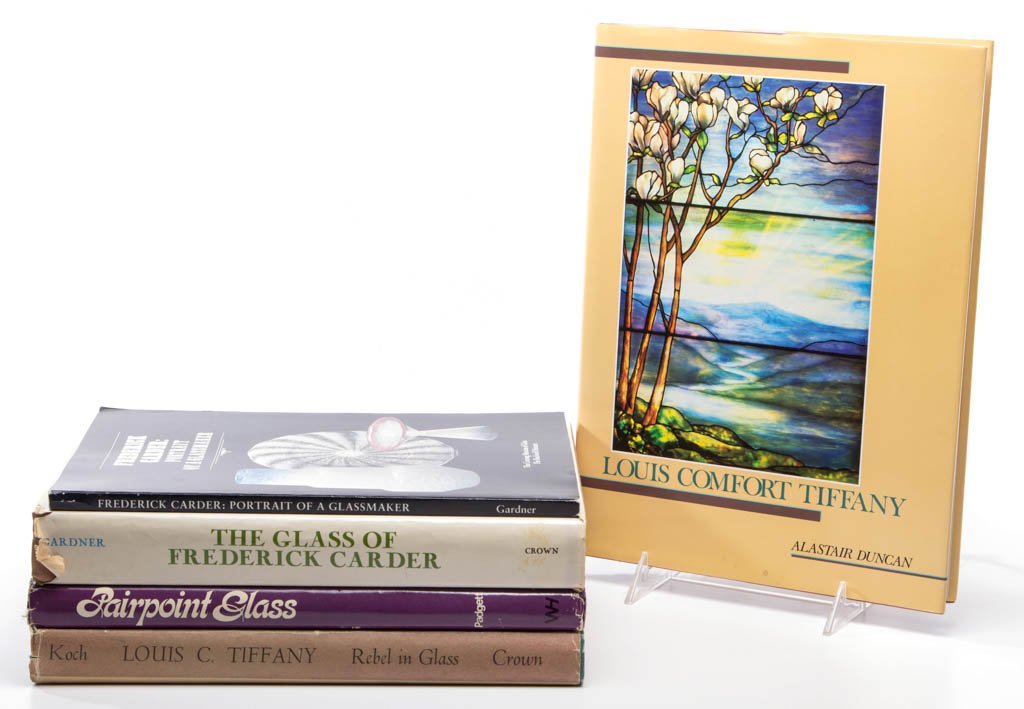 AMERICAN ART GLASS REFERENCE VOLUMES, LOT OF FIVE (1 of 1)