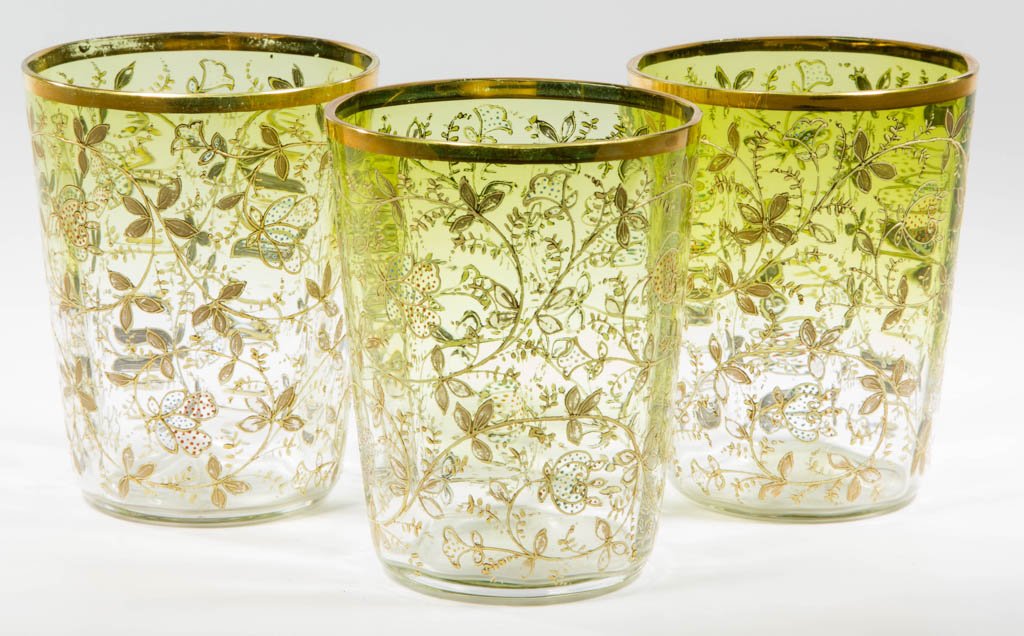 MOSER PANEL-OPTIC TUMBLERS, SET OF THREE (1 of 1)