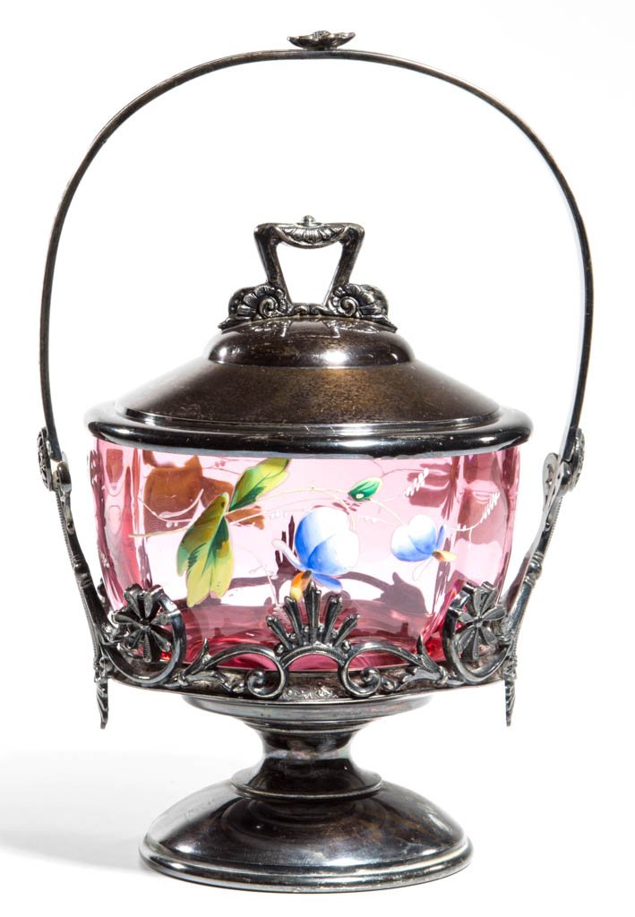 DECORATED PANEL-OPTIC PICKLE CASTER (1 of 1)