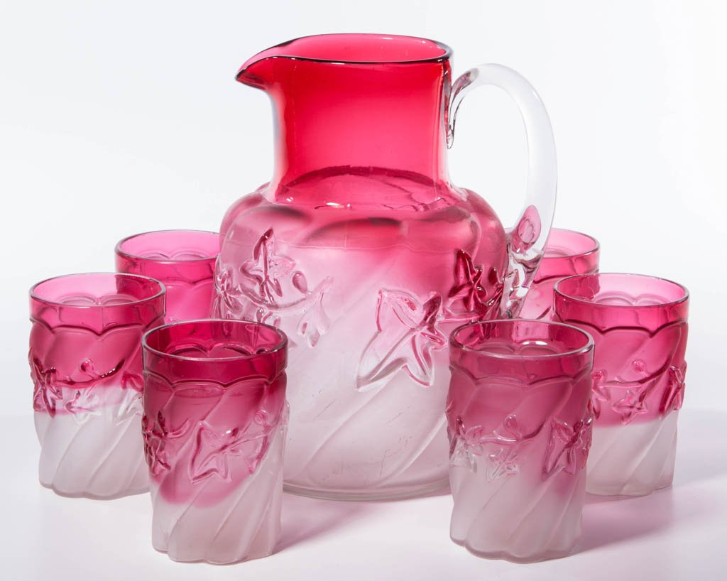 NORTHWOOD NO. 287 / ROYAL IVY SEVEN-PIECE WATER SET (1 of 1)