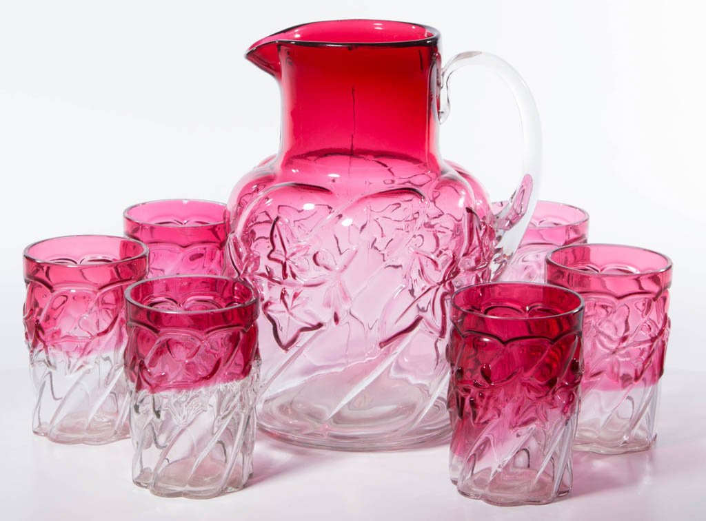 NORTHWOOD NO. 287 / ROYAL IVY SEVEN-PIECE WATER SET (1 of 1)