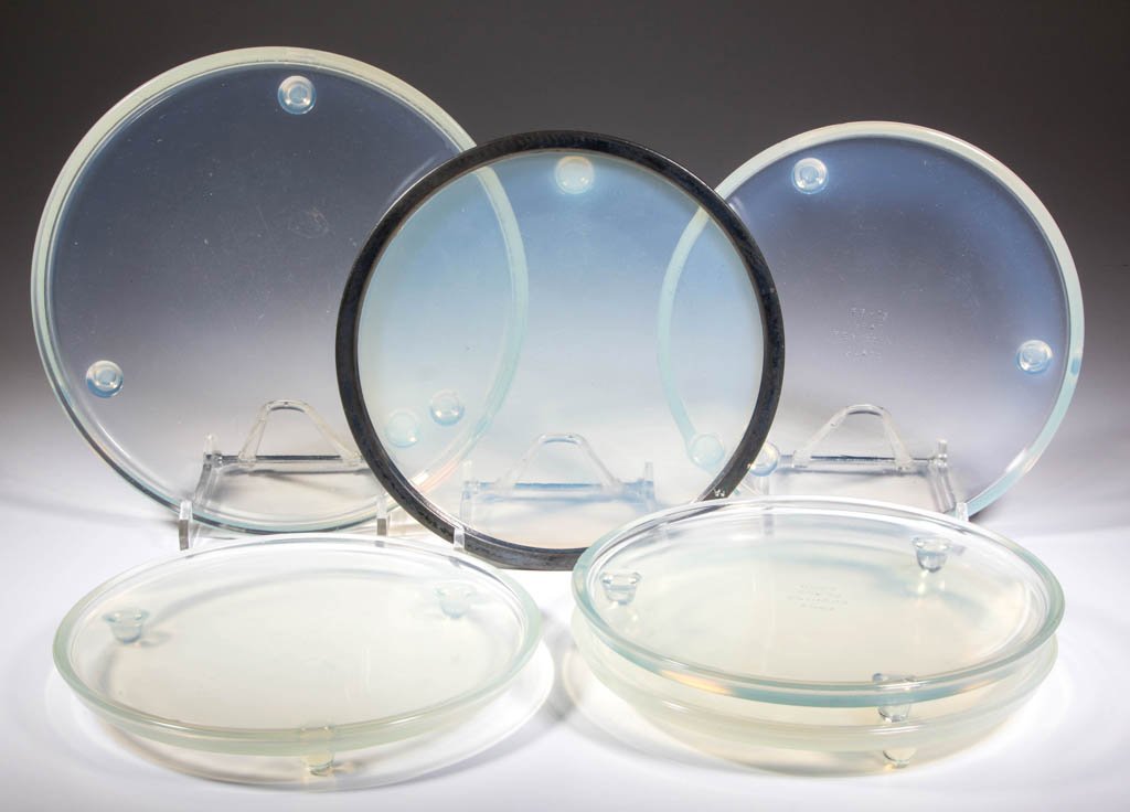 FRY KITCHENWARE TRIVETS, LOT OF SIX (1 of 1)