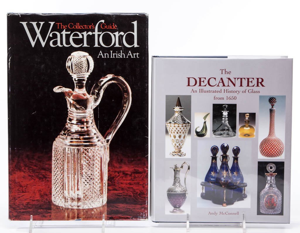 ASSORTED GLASS REFERENCE VOLUMES, LOT OF TWO (1 of 1)