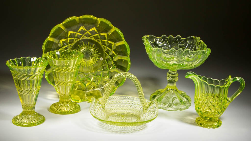 ASSORTED EUROPEAN PRESSED ARTICLES, LOT OF SIX (1 of 1)