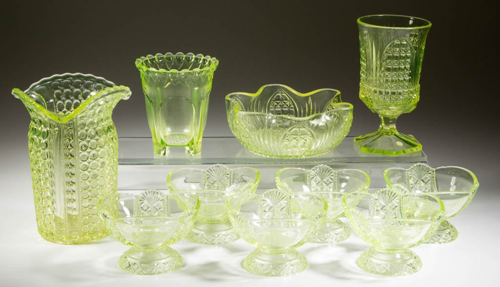 ASSORTED EAPG ARTICLES, LOT OF TEN (1 of 1)